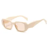Retro Vintage Plastic Rectangle Sunglasses