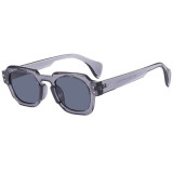 Retro Vintage Square Street Shot Tinted Goggle Sunglasses