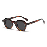 Retro Classic Hexagonal Frame Trendy Sunglasses