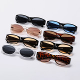 Retro Vintage Y2K Tinted Small Oval Cat Eye Sunglasses