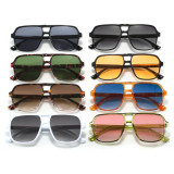 Y2K Retro Flat Top Shades Sunglasses