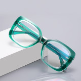 Women Square Cat Eye Computer Blue Light Blocking Glasses