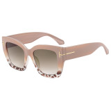 Retro Chic Cat Eye Women Square UV400 Protection Sunglasses