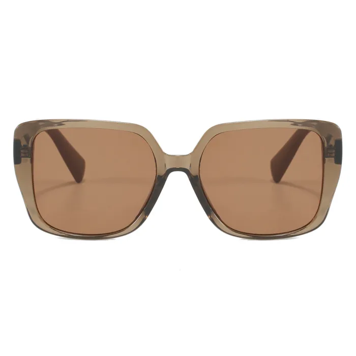 Retro Women Oversized Modern Square Butterfly Shades Sunglasses