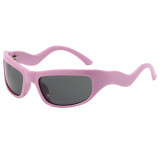 Rectangle Shades Sporty Y2K Sunglasses