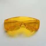 Plastic glasses Transparent Protective Clear Safety Colorful Sunglasses