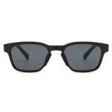 Classic Oversized Thick Square Reinforced Wire-Core Temples Sunglasses
