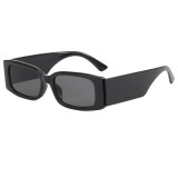 Retro Small Narrow Rectangle Sunglasses