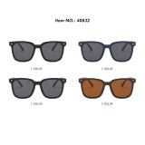 Retro Classic TR Frame Square Polarized Sunglasses