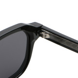 Retro Square Reinforced Wire-Core Temples Outdoor Vacation Sunglasses