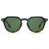 Retro Vintage Round Reinforced Wire-Core Temples Outdoor Sunglasses