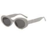 Women Retro Vintage Small Oval Stylish Shades Sunglasses