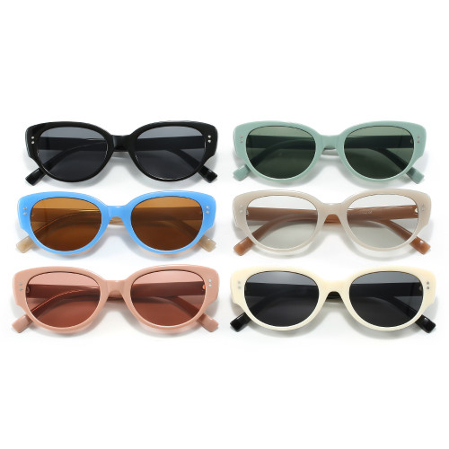 Retro Cat Eye Women Triangle Outdoor Vacation Sunglasses