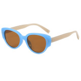 Retro Cat Eye Women Triangle Outdoor Vacation Sunglasses