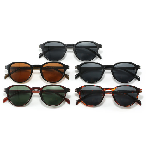 Retro Round Polarized Sunglasses