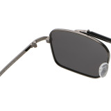 Flat Top Metal Frame UV400 Men's Gradient Shades Sunglasses