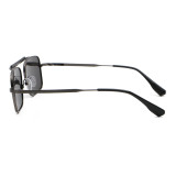 Flat Top Metal Frame UV400 Men's Gradient Shades Sunglasses