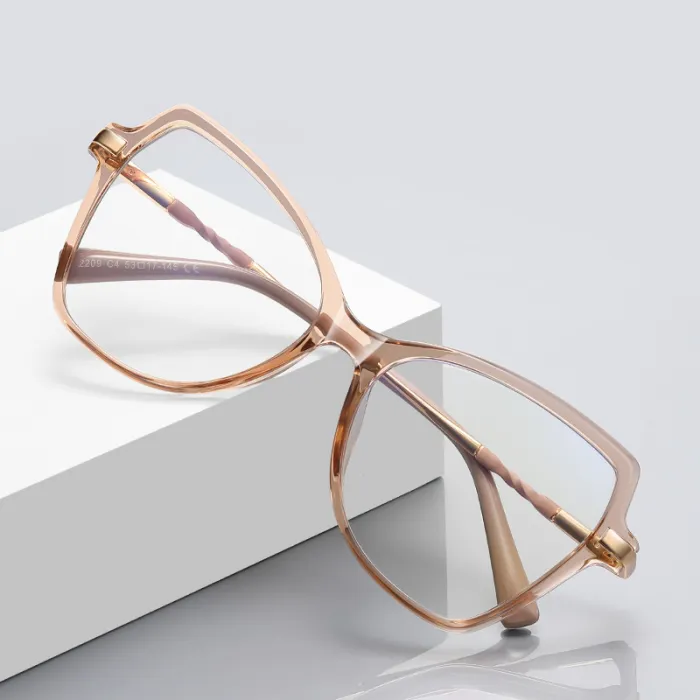 Oversized Women Cat Eye Blue Light Blocking Glasses
