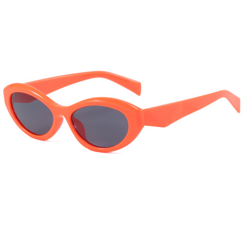 Retro Cat Eye Women Oval Outdoor Vacation Sunglasses