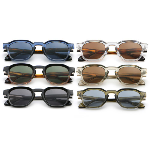 Retro Square UV400 Outdoor Sunglasses