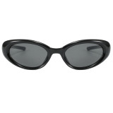Retro Y2K Cat Eye Women Oval Outdoor Vacation Sunglasses