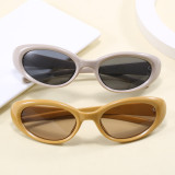 Retro Y2K Cat Eye Women Oval Outdoor Vacation Sunglasses