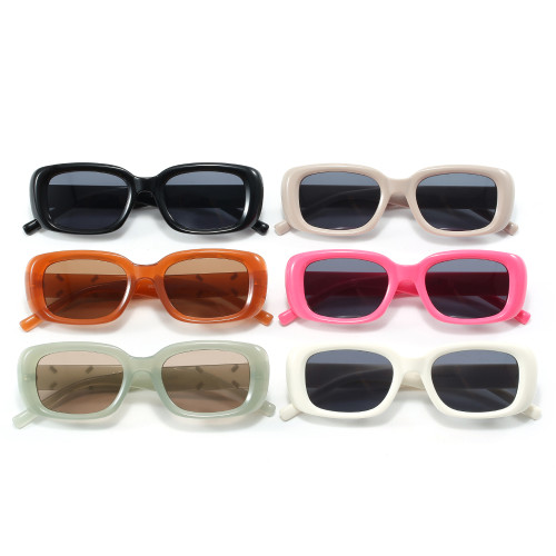 Women Classic Rectangle UV400 Shades Sunglasses