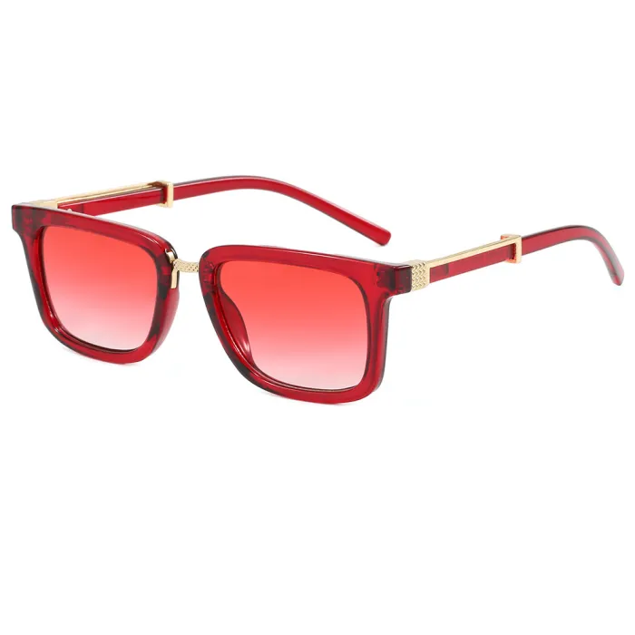 Retro Classic Women Square Gradient Sunglasses
