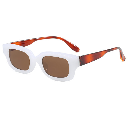 Classic Rectangular Thick Frame UV400 Sunglasses