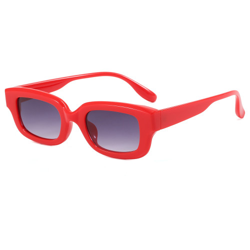 Classic Rectangular Thick Frame UV400 Sunglasses