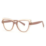Women Cat Eye Computer Anti Blue Light Lenses Glasses