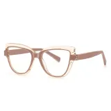 Women Cat Eye Computer Anti Blue Light Lenses Glasses