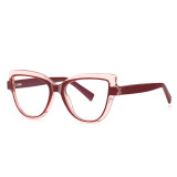 Women Cat Eye Computer Anti Blue Light Lenses Glasses