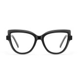 Women Cat Eye Computer Anti Blue Light Lenses Glasses