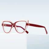 Women Cat Eye Computer Anti Blue Light Lenses Glasses