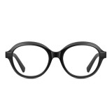 Elegant Oval Women Cat Eye Blue Light Blocking Glasses