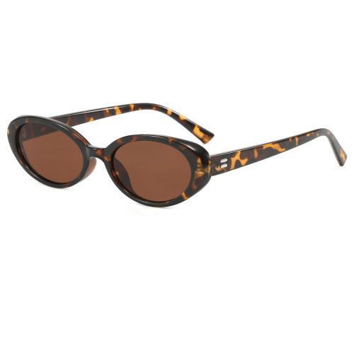 Vintage Oval Cat Eye Travel Shades Sunglasses