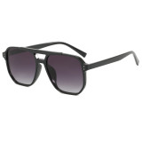 Retro Double Pilot Square Shades Sunglasses
