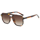 Retro Double Pilot Square Shades Sunglasses