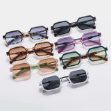 Retro Women Polygon Shades Sunglasses