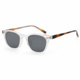 Retro Square Reinforced Wire-Core Temples Outdoor Sunglasses