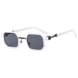 Retro Women Polygon Shades Sunglasses