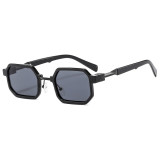 Retro Women Polygon Shades Sunglasses