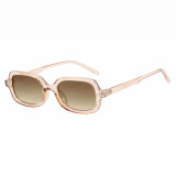 Retro Small Rectangular Gradient Shades Sunglasses
