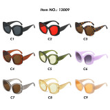 Y2K Oversized Oval Cat Eye Shades Sunglasses
