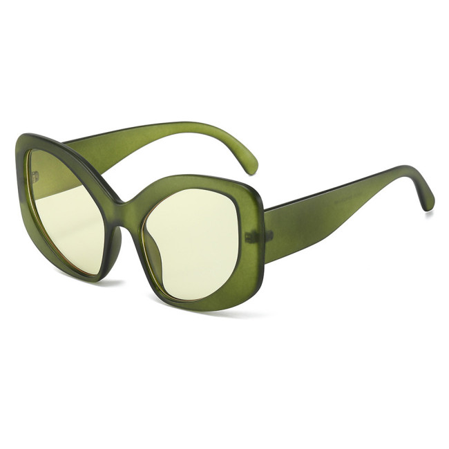 Y2K Oversized Oval Cat Eye Shades Sunglasses