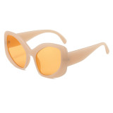 Y2K Oversized Oval Cat Eye Shades Sunglasses