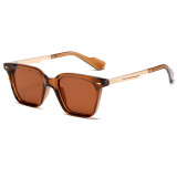 Retro Square Gradient Shades UV400 Sunglasses