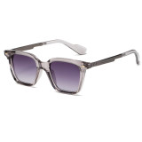 Retro Square Gradient Shades UV400 Sunglasses