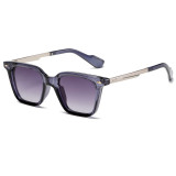 Retro Square Gradient Shades UV400 Sunglasses